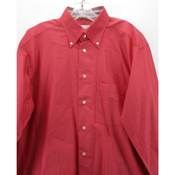 Maus & Hoffman Shirt Large Button Down Pocket Flip Cuffs Switzerland - Picture 2 of 12